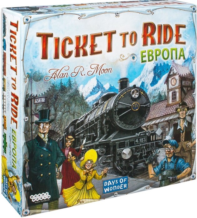 Настольная игра.Ticket to Ride: Европа