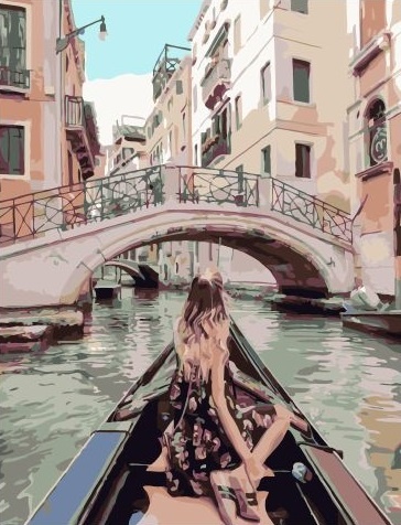 Картина по номерам Венецианский канал