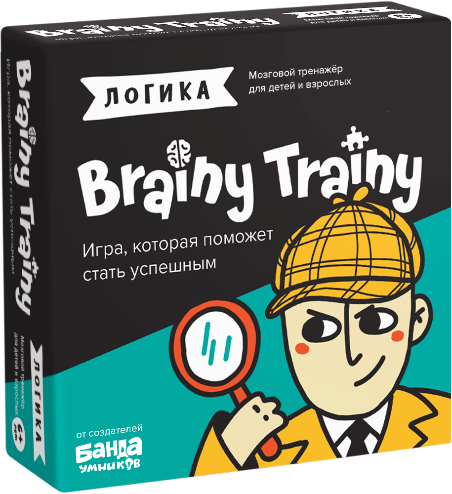 Игра-головоломка BRAINY TRAINY Развитие памяти
