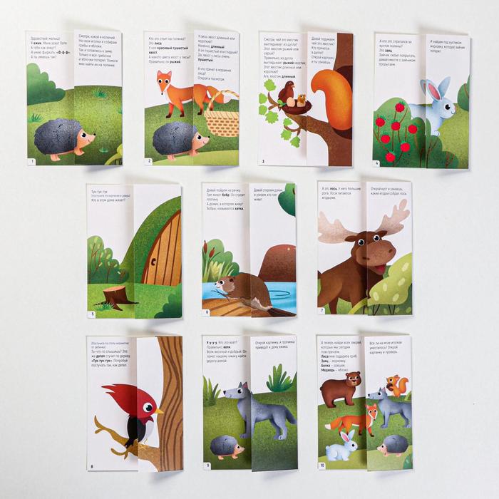 Карточки «Запуск речи. Что происходит в лесу?» 