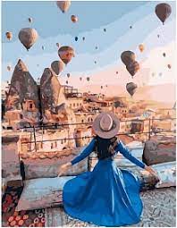 Картина по номерам Любовь к воздушным шарам
